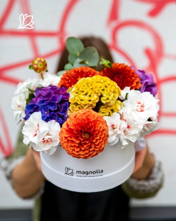 Aranjament flori Magnolia