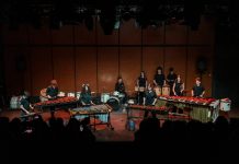 Zoli Tóth and Cantus Mundi Percussionists on the Percussion Ensembles Tour